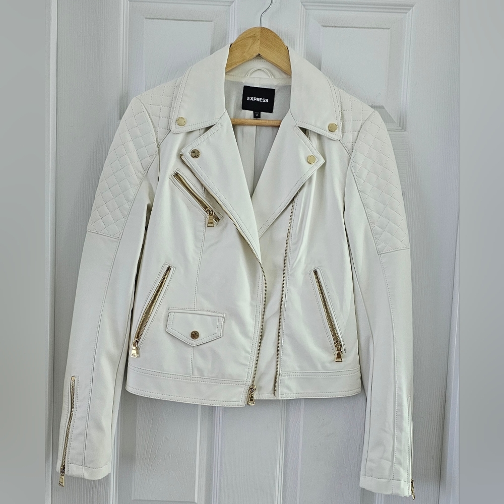 Express Leather jacket.